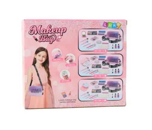 Beauty Set Cosmetic Bag Adjustable Accessories