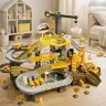 Interactive Set Mining Parking Construction Vehicle Track Mine