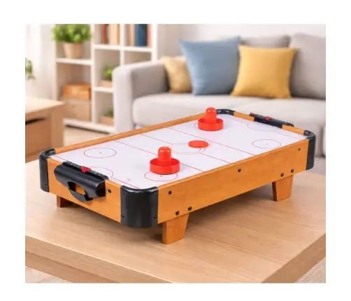 Mini Air Hockey Table Arcade Game For Kids Wooden