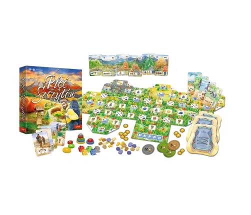 Family Game Five Summits: Mountain Adventures Trefl 02517