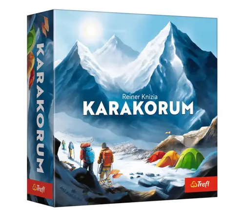 Board Game Karakorum Reiner Knizia: King of the Mountains Trefl 02739