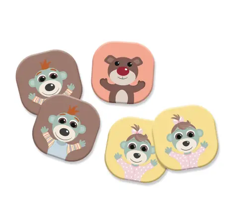 Children’s Game Memos Bobaski and Bear Trefl 02891