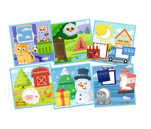 Educational Game Colors and Shapes ABC for Toddlers Treflik Family Trefl 02904