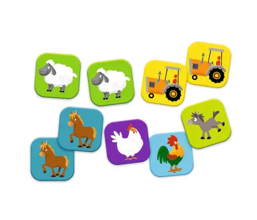 Lernspiel Bauernhof ABC für Kleinkinder Treflik-Familie Trefl 02909