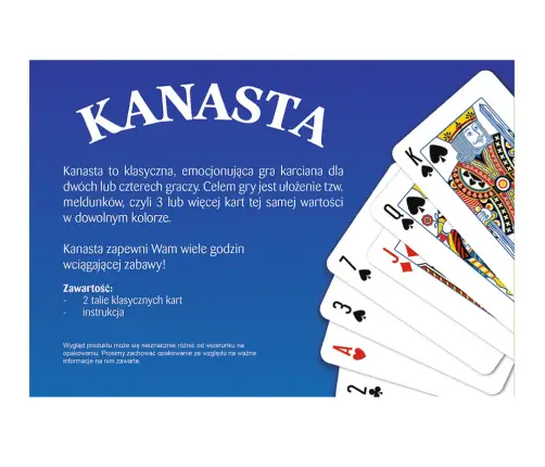 Card Game Canasta Trefl 02918