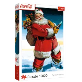 Puzzle – 1000 XMAS – Coca-Cola: Santa in the Snow – Trefl 10923