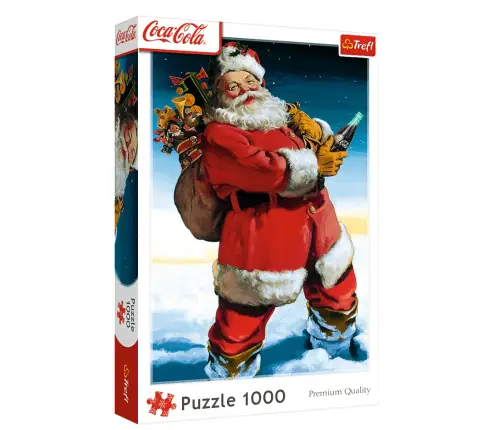 Puzzle – 1000 XMAS – Coca-Cola: Santa in the Snow – Trefl 10923