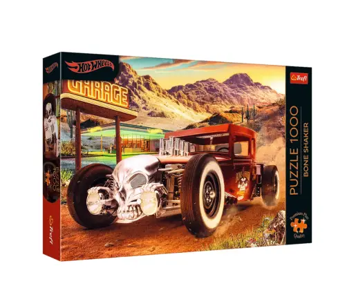 Puzzle – 1000 Premium Plus – Hot Wheels: Bone Shaker – Trefl 12091