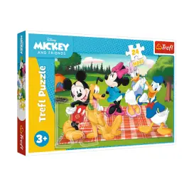 Puzzle – 24 Maxi – My Favourite Mickey Mouse – Disney Mickey Mouse & Friends – Trefl 14380 Puzzle – 24 Maxi – My Favourite Mickey Mouse – Disney Mickey Mouse & Friends – Trefl 14380