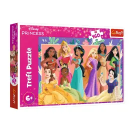Puzzle – 160 – True Princesses – Disney Princess – Trefl 15427 Puzzle – 160 – True Princesses – Disney Princess – Trefl 15427