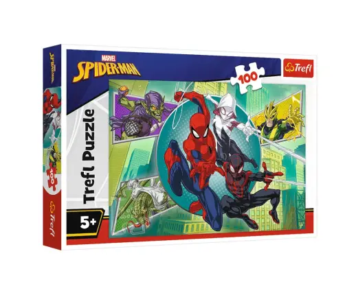 Puzzle – 100 – Spider Mask – Disney Marvel Spiderman – Trefl 16519