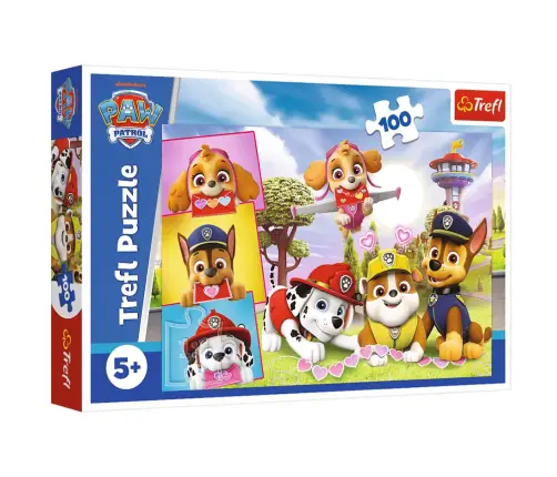 Puzzle – 100 – Fearless Girls – Paw Patrol – Trefl 16520