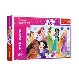 Puzzle – 60 – Princesses in Action – Disney Princess – Trefl 17409 Puzzle – 60 – Princesses in Action – Disney Princess – Trefl 17409