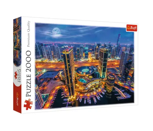 Puzzle – 2000 – Dubai Lights – Trefl 27094