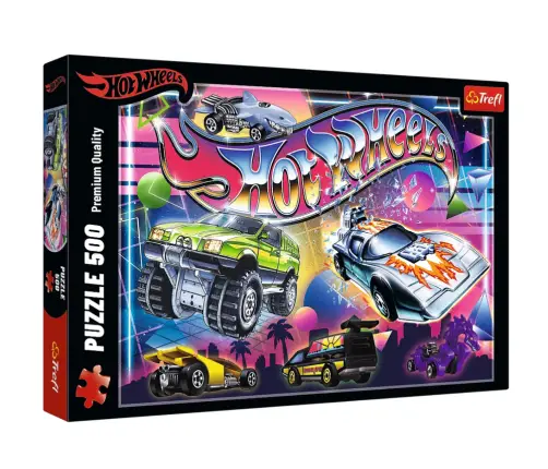 Puzzle – 500 – Hot Wheels: The 80s – Trefl 37538
