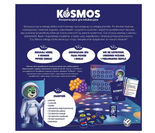 Educational Game: Cosmos – The Treflik Family Trefl 02911