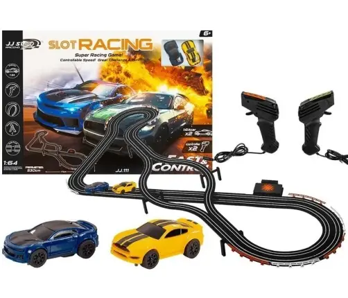 Racing Track 2 Cars Controllers Slot Cars