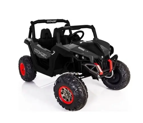 Two-seater kids electric car Jeep XMX603 Black