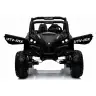 Two-seater kids electric car Jeep XMX603 Black