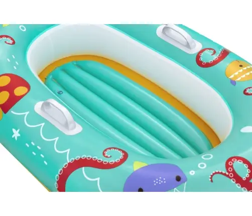 Inflatable Dinghy For Children 119 cm x 79 cm Orange Bestway 34009