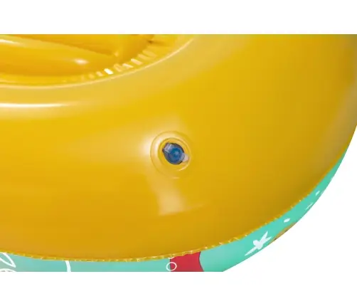 Inflatable Dinghy For Children 119 cm x 79 cm Orange Bestway 34009