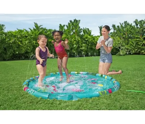 Inflatable Paddling Pool With A Fountain For Children 165 cm Bestway 52487 Inflatable Paddling Pool With A Fountain For Children 165 cm Bestway 52487