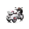 Bērnu elektriskais motocikls Goldwing White