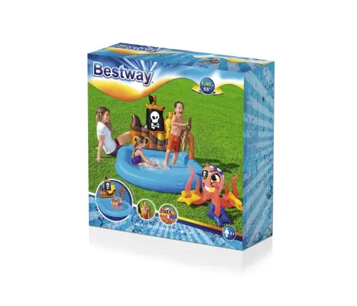 Inflatable playground for children 140 x 130 x 104 cm Bestway 52211