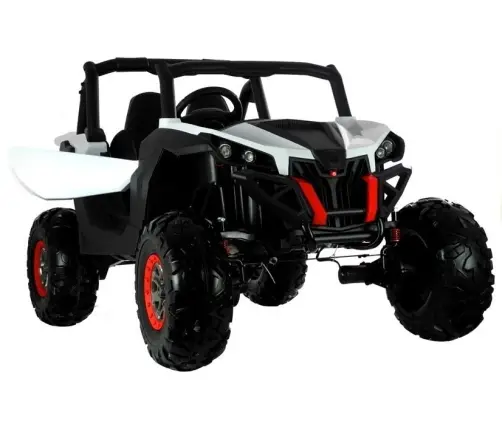 Jeep XMX603 Electric Ride On The Car - White With MP4