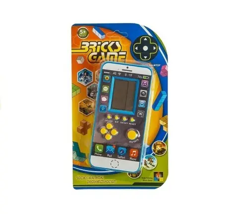 Electronic Brick Game Tetris Smartphone Blue Electronic Brick Game Tetris Smartphone Blue