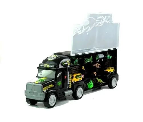 Lorry Truck with Dinosaurs and Cars 49 cm 1:22 + Game