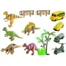 Lorry Truck with Dinosaurs and Cars 49 cm 1:22 + Game