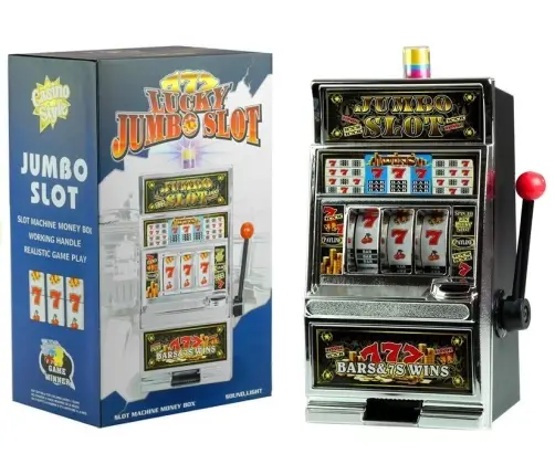 Big Slot Machine Casino With Sounds Money Bank Big Slot Machine Casino With Sounds Money Bank