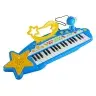 Big Keyboard with MP3 37 Keys with Microphone Blue Big Keyboard with MP3 37 Keys with Microphone Blue