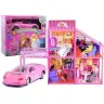 Folded  Large Villa for Dolls 76 cm +  Pink Car + Accessories