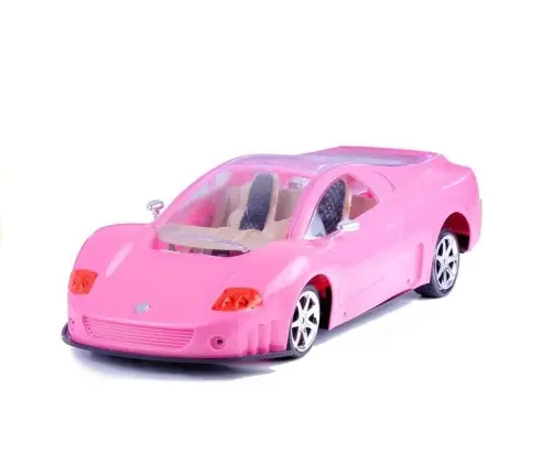 Folded  Large Villa for Dolls 76 cm +  Pink Car + Accessories