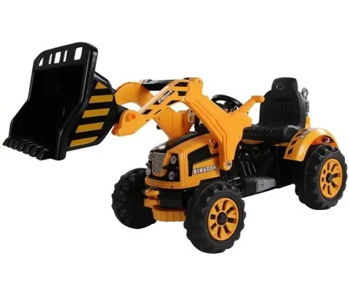 Bērnu elektriskais ekskavators-iekrāvējs Orange