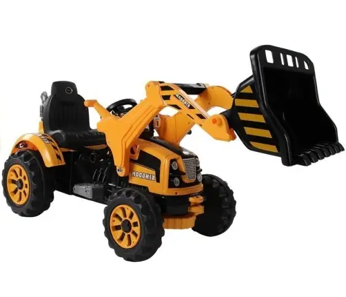 Bērnu elektriskais ekskavators-iekrāvējs Orange