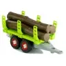 Assembly Tractor with Trailer for Wood Transport Screwdriver