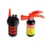 Set Of Fireman FIre Engine Car Helmet Extinguisher Saw 14 Elements