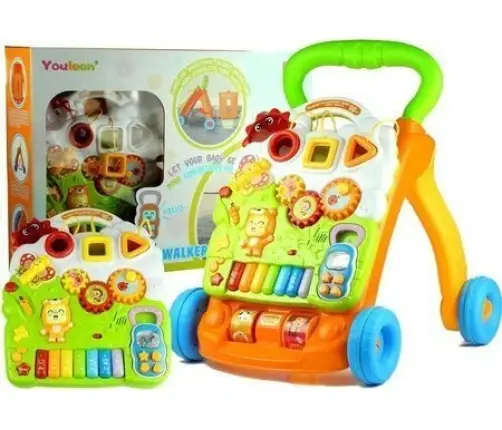 Interactive Playing Walker Pusher Great Gift for Newborn baby! Interactive Playing Walker Pusher Great Gift for Newborn baby!
