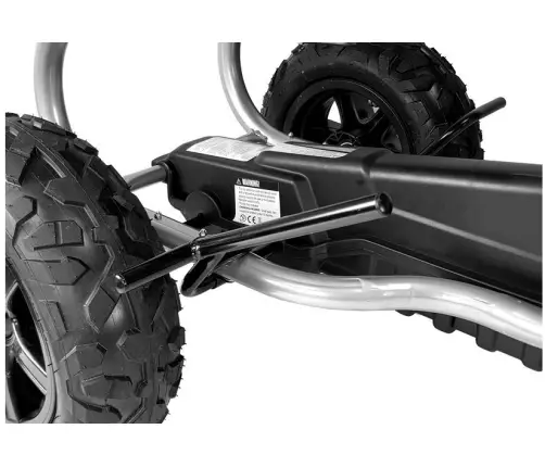 Gokart B012 Inflatable Tires Black