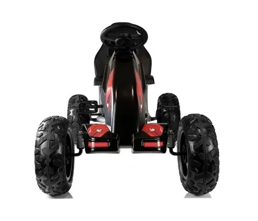 Gokart B012 Inflatable Tires Black