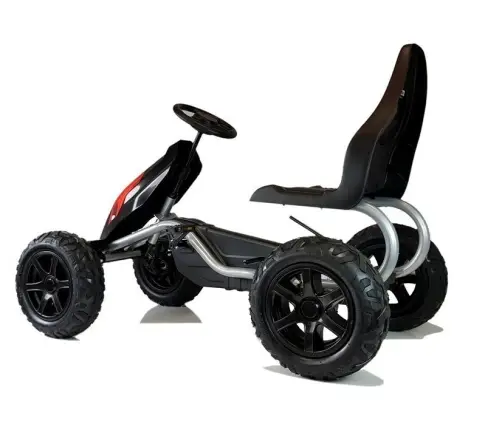 Gokart B012 Inflatable Tires Black