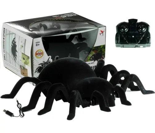 Interactive Big Scary Spider RC Remote Controlled Remote