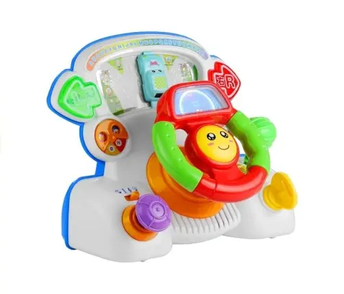 Interactive Steering Wheel Educational Sounds Lights