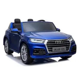 Divvietīgs bērnu elektromobilis Audi Q5 2-Seater Blue Painting