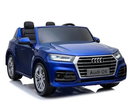 Divvietīgs bērnu elektromobilis Audi Q5 2-Seater Blue Painting