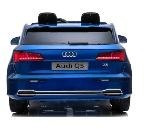 Divvietīgs bērnu elektromobilis Audi Q5 2-Seater Blue Painting