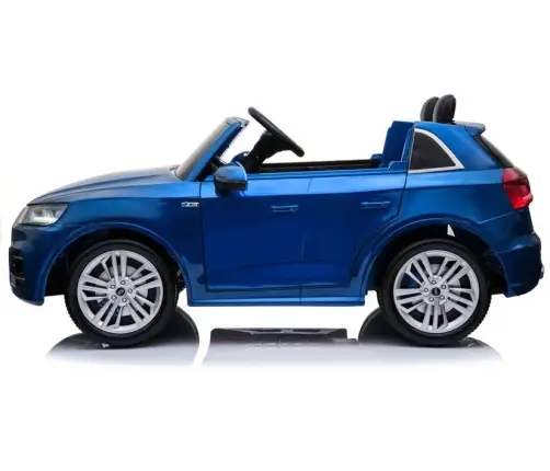 Divvietīgs bērnu elektromobilis Audi Q5 2-Seater Blue Painting